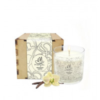 Meditation Candle in Box - Vanilla